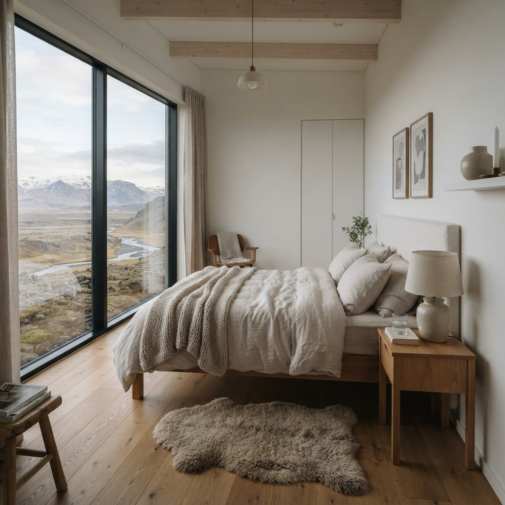 Herbergi til leigu í deildri íbúð